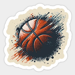 Basketball Ball Sticker